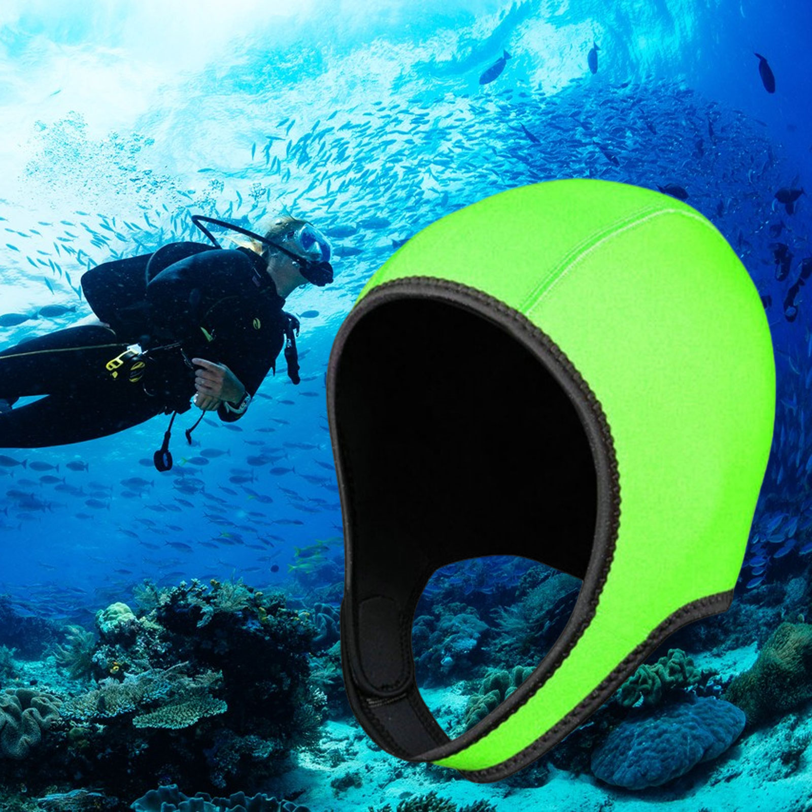 Scuba Dive Hood Swimming Cap 3 - огляд і ціна Wetsuit 3Mm Neoprene