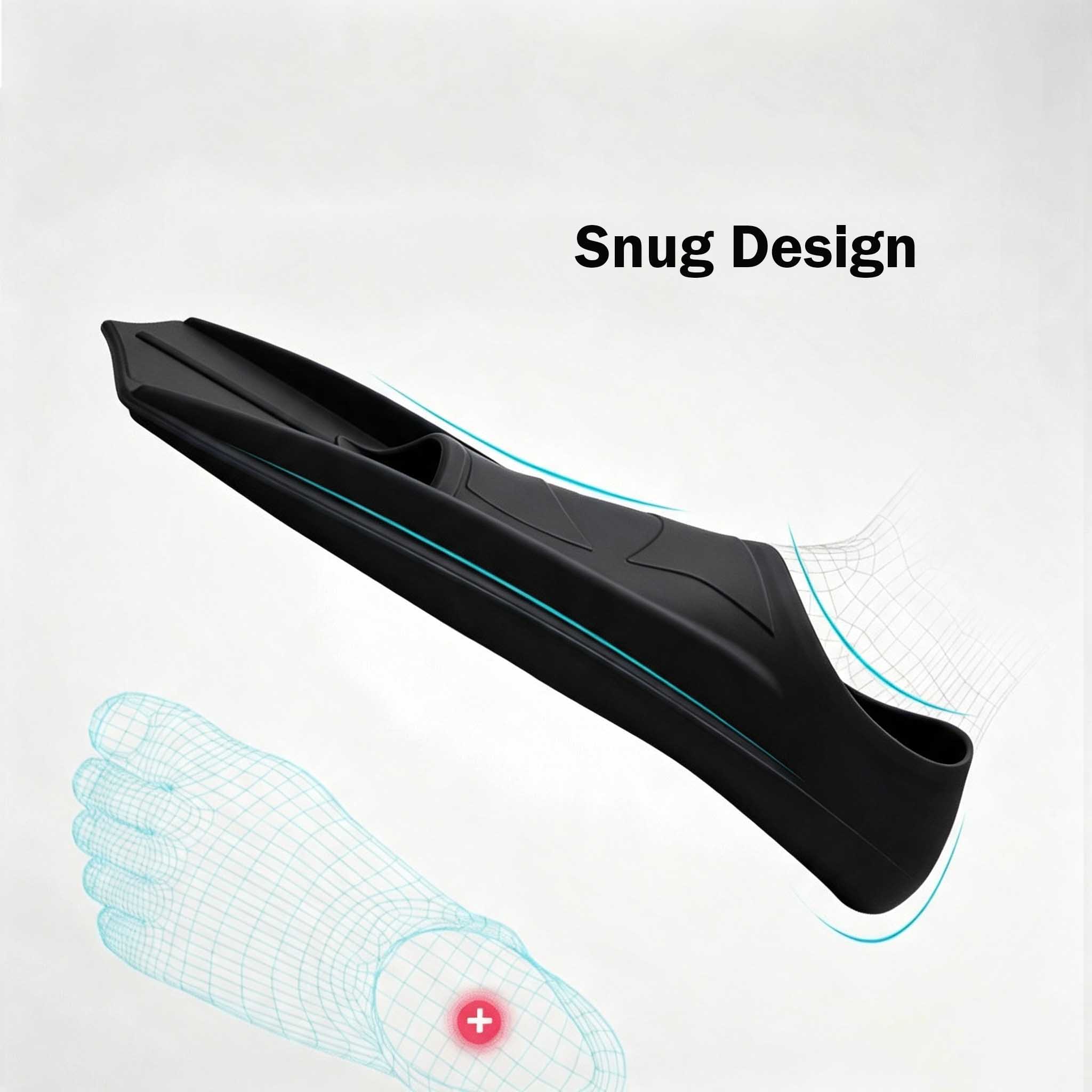 Silicone Swimming Short Flippe - огляд і ціна Snorkel Dry Top