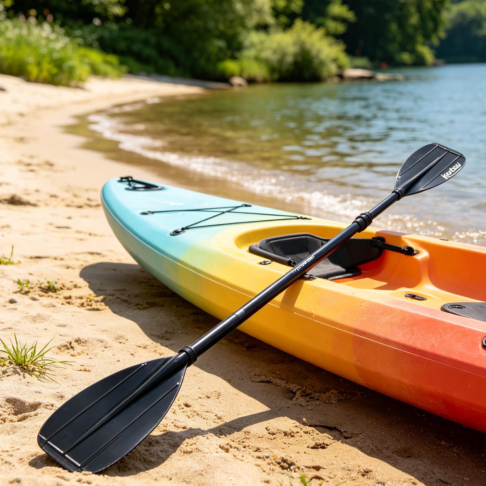 Carbon Fiber Paddle 2 Section  - огляд і ціна Kayak Paddle Carbon