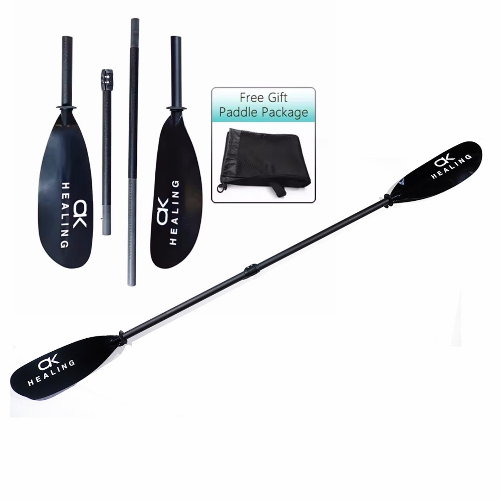 Stock 4-Section Black Carbon 3 - огляд і ціна Kayak Paddle Carbon