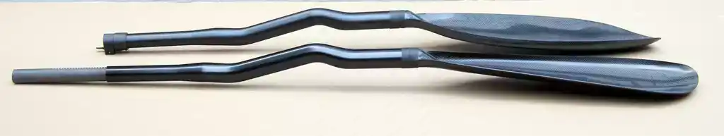 Carbon Fiber Bent Shaft Spoon  - огляд і ціна Kayak Paddle Carbon